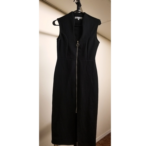 Black Midi Dress - Picture 2 of 2